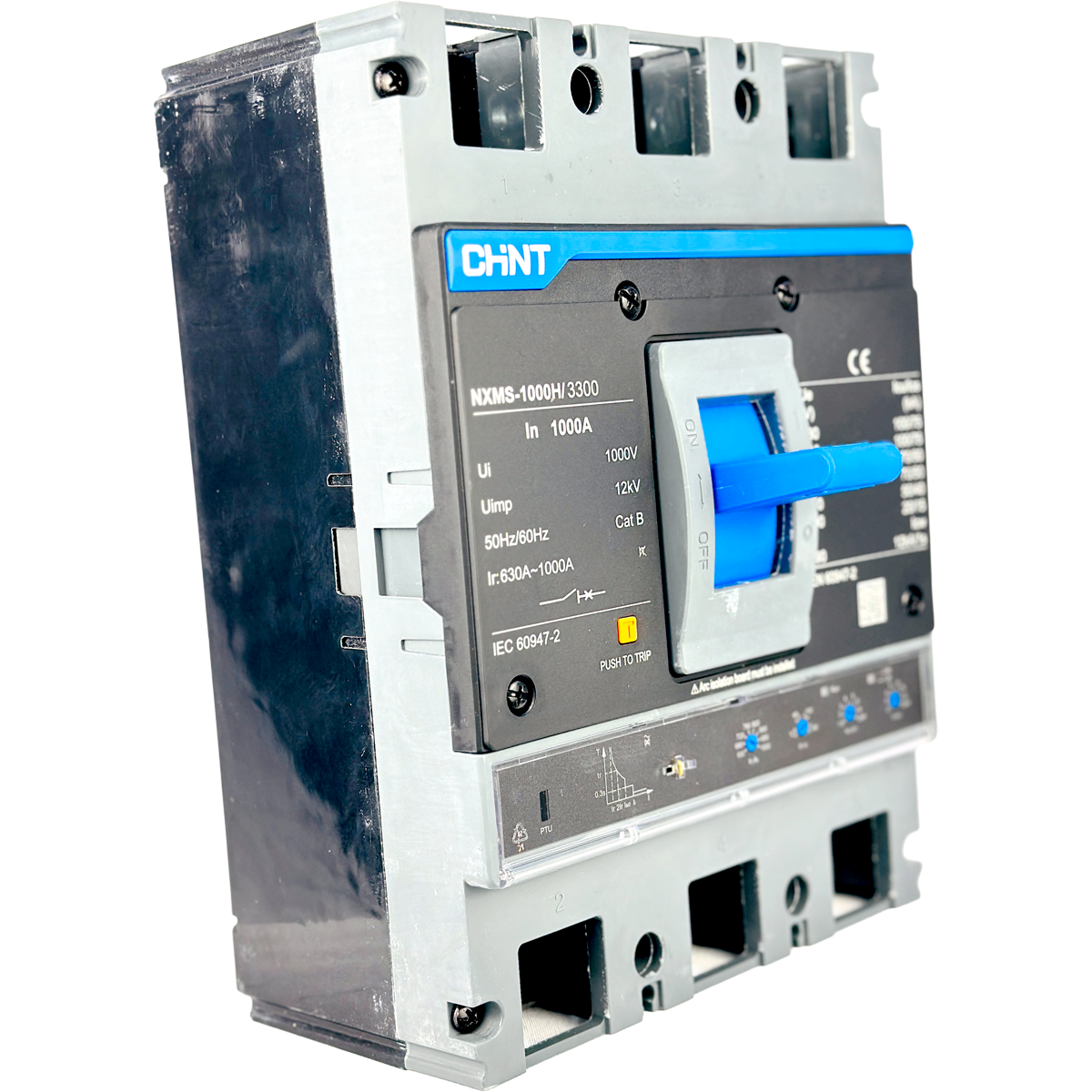 Disjuntor Caixa Moldada 3P Chint NXMS-1000H/3300 1000A – Proteção