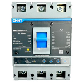 Disjuntor Caixa Moldada 3P Chint NXMS-1000H/3300 1000A Disjuntor Caixa Moldada 3P Chint NXMS-1000H/3300 1000A