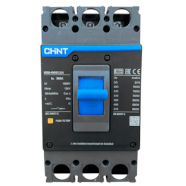 Disjuntor Caixa Moldada Chint Tripolar NXM-400S/3300 300A Disjuntor Caixa Moldada Chint Tripolar NXM-400S/3300 300A