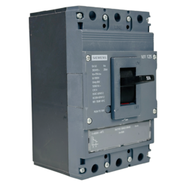 Disjuntor Caixa Moldada Siemens 3VJ1105-3DA22-0AA0 2P 50A 25kA