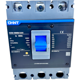 Disjuntor Caixa Moldada Tripolar Chint NXM-1000S/3300 800A