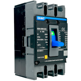 Disjuntor Caixa Moldada Tripolar Chint NXM-125S/3300 80A