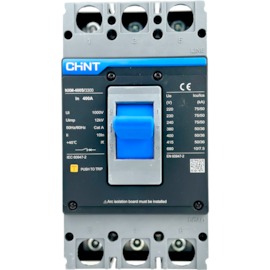 Disjuntor Caixa Moldada Tripolar Chint NXM-400S/3300 400A