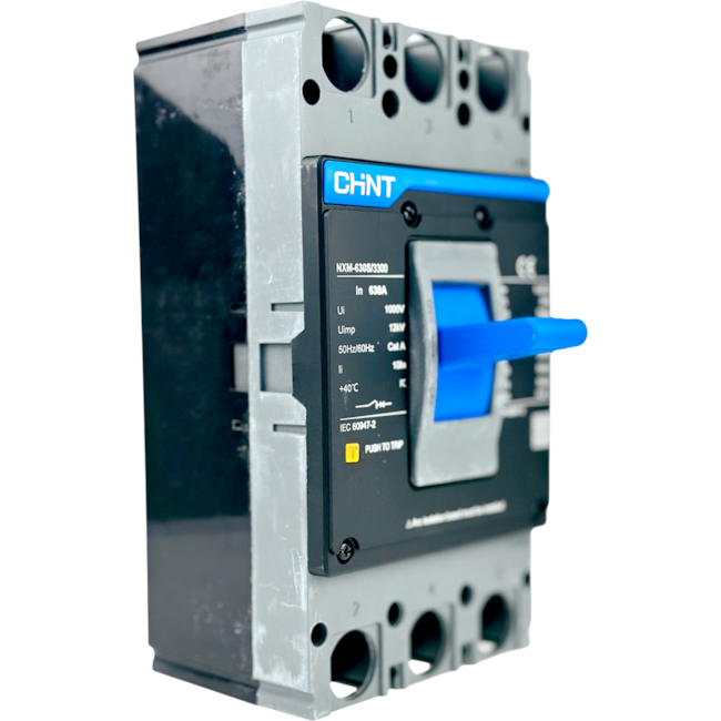 Disjuntor Caixa Moldada Tripolar Chint NXM-630S/3300 630A Disjuntor Caixa Moldada Tripolar Chint NXM-630S/3300 630A