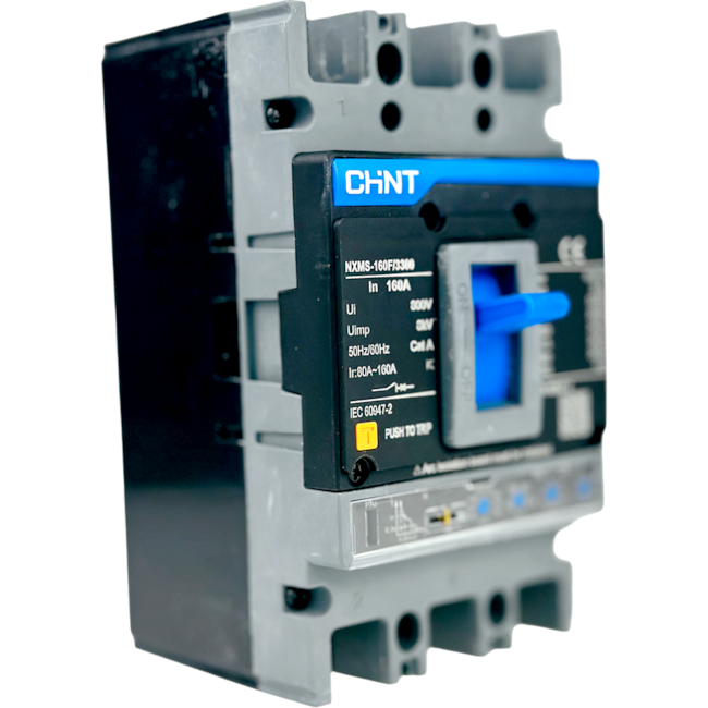 Disjuntor Caixa Moldada Tripolar Chint NXMS-160F/3300 160A