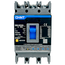 Disjuntor Caixa Moldada Tripolar Chint NXMS-160F/3300 160A
