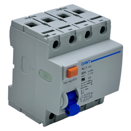 Disjuntor Diferencial Residual DR Chint NL1-100 4P 80A