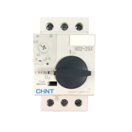 Disjuntor Motor 0,16A - 0,25A 690V 8kV Chint NS2-25X Disjuntor Motor 0,16A - 0,25A 690V 8kV Chint NS2-25X