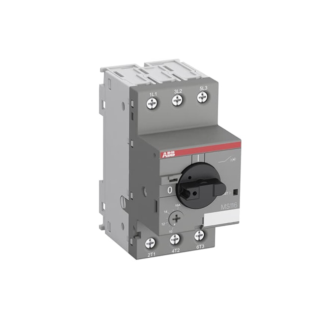 Disjuntor Motor 0,25A - 0,40A 690VCA ABB MS116-0.4 Disjuntor Motor 0,25A - 0,40A 690VCA ABB MS116-0.4