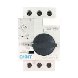 Disjuntor Motor 0,25A - 0,4A 690V 8kV Chint NS2-25X Disjuntor Motor 0,25A - 0,4A 690V 8kV Chint NS2-25X