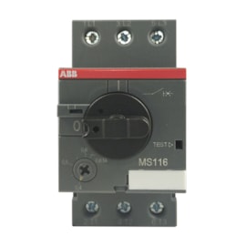 Disjuntor Motor 0,40A - 0,63A 690VCA ABB MS116-0.63 Disjuntor Motor 0,40A - 0,63A 690VCA ABB MS116-0.63