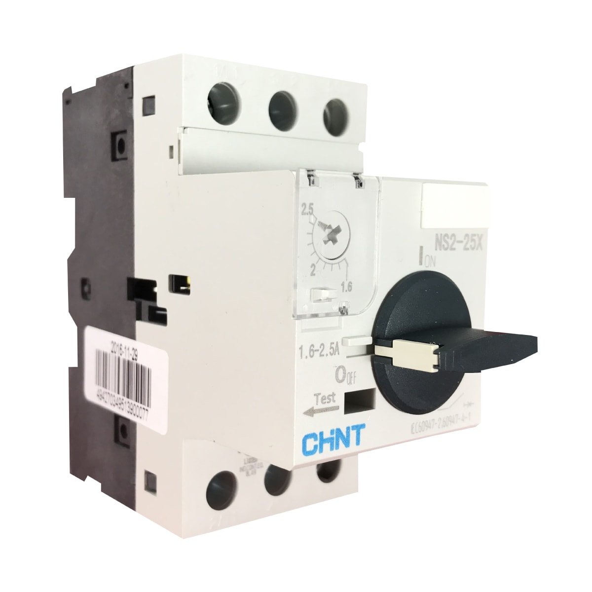 Disjuntor Motor 2,5A - 4A 690V 8kV Chint NS2-25X