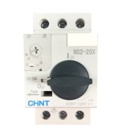 Disjuntor Motor 13A - 18A 690V 8kV Chint NS2-25X Disjuntor Motor 13A - 18A 690V 8kV Chint NS2-25X