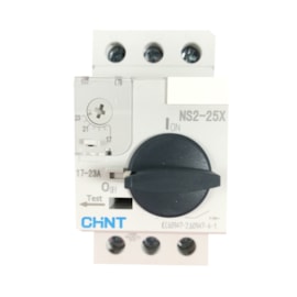 Disjuntor Motor 17A - 23A 690V 8kV Chint NS2-25X Disjuntor Motor 17A - 23A 690V 8kV Chint NS2-25X