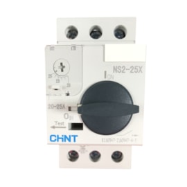 Disjuntor Motor 20A - 25A 690V 8kV Chint NS2-25X Disjuntor Motor 20A - 25A 690V 8kV Chint NS2-25X