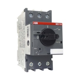 Disjuntor Motor 20A - 25A 690VCA ABB MS116-25 Disjuntor Motor 20A - 25A 690VCA ABB MS116-25