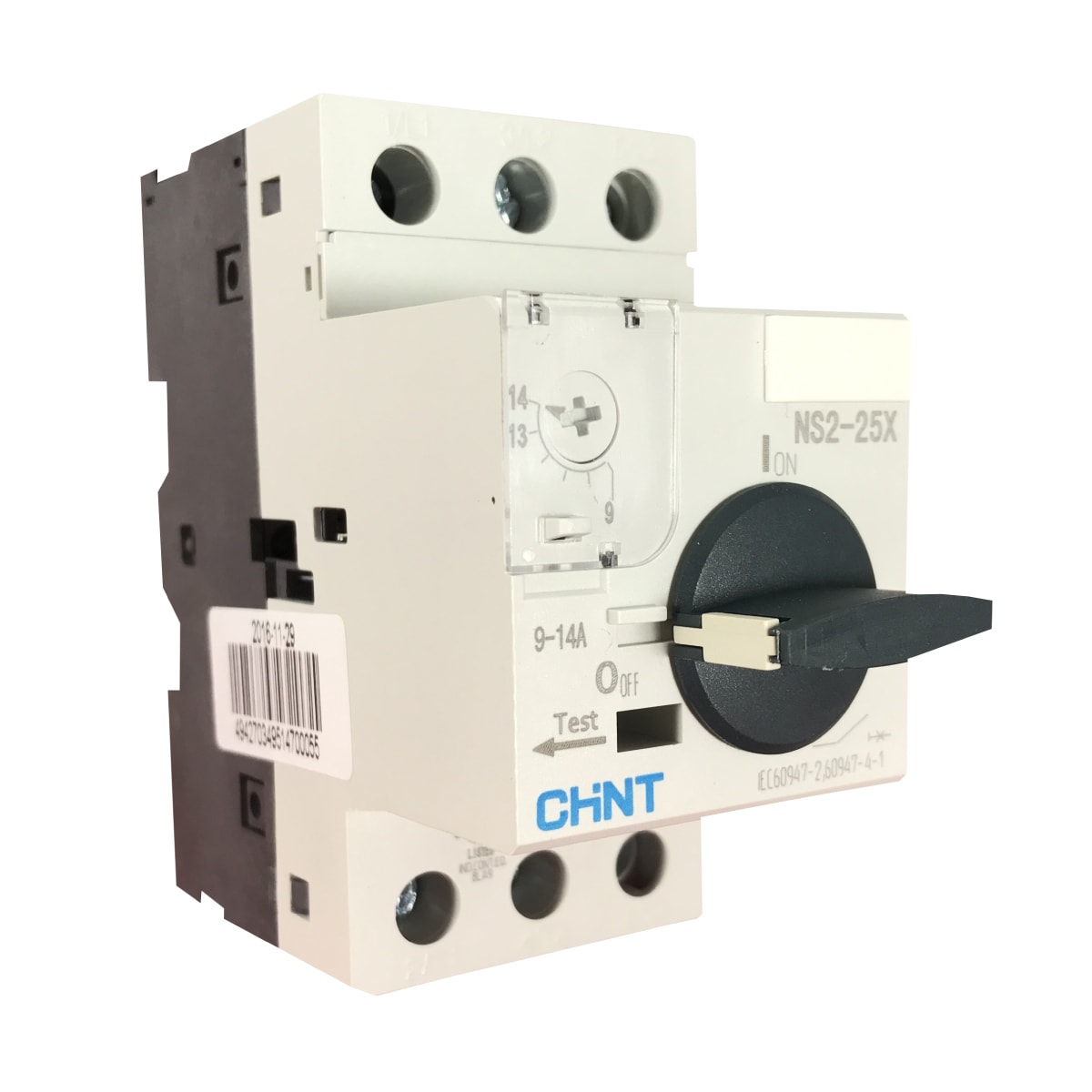 Disjuntor Motor 9A - 14A 690V 8kV Chint NS2-25X