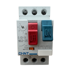 Disjuntor Motor Chint NS2-25 0,63-1A 690V Disjuntor Motor Chint NS2-25 0,63-1A 690V
