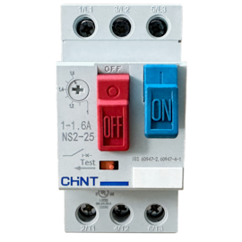 Disjuntor Motor Chint NS2-25 1-1,6A 690V Disjuntor Motor Chint NS2-25 1-1,6A 690V