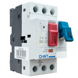Disjuntor Motor Chint NS2-25 4-6,3A 690V Disjuntor Motor Chint NS2-25 4-6,3A 690V