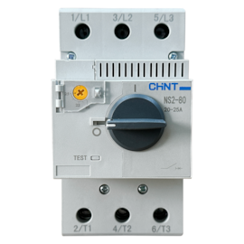 Disjuntor Motor Chint NS2-80 20-25A 690V Disjuntor Motor Chint NS2-80 20-25A 690V