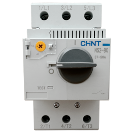 Disjuntor Motor Chint NS2-80 37-50A 690V