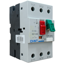 Disjuntor Motor Chint NS2-80B 16A-25A 690V