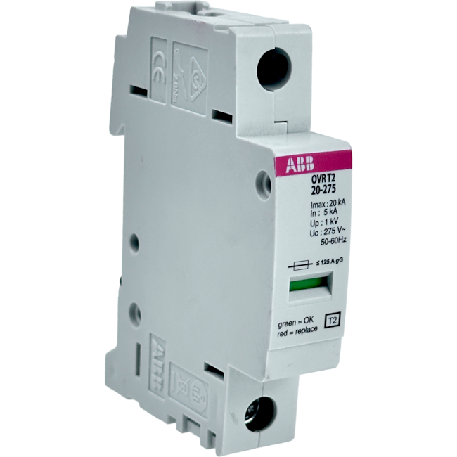 Dispositivo de Proteção Contra Surto ABB OVR T2 20-275 Dispositivo de Proteção Contra Surto ABB OVR T2 20-275