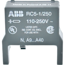Dispositivo de Proteção Contra Surtos ABB RC5-1/250 110/250Vac