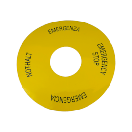Etiqueta de Identificação Siemens 3SU1900-0BC31-0NB0 “EMERGENCIA”