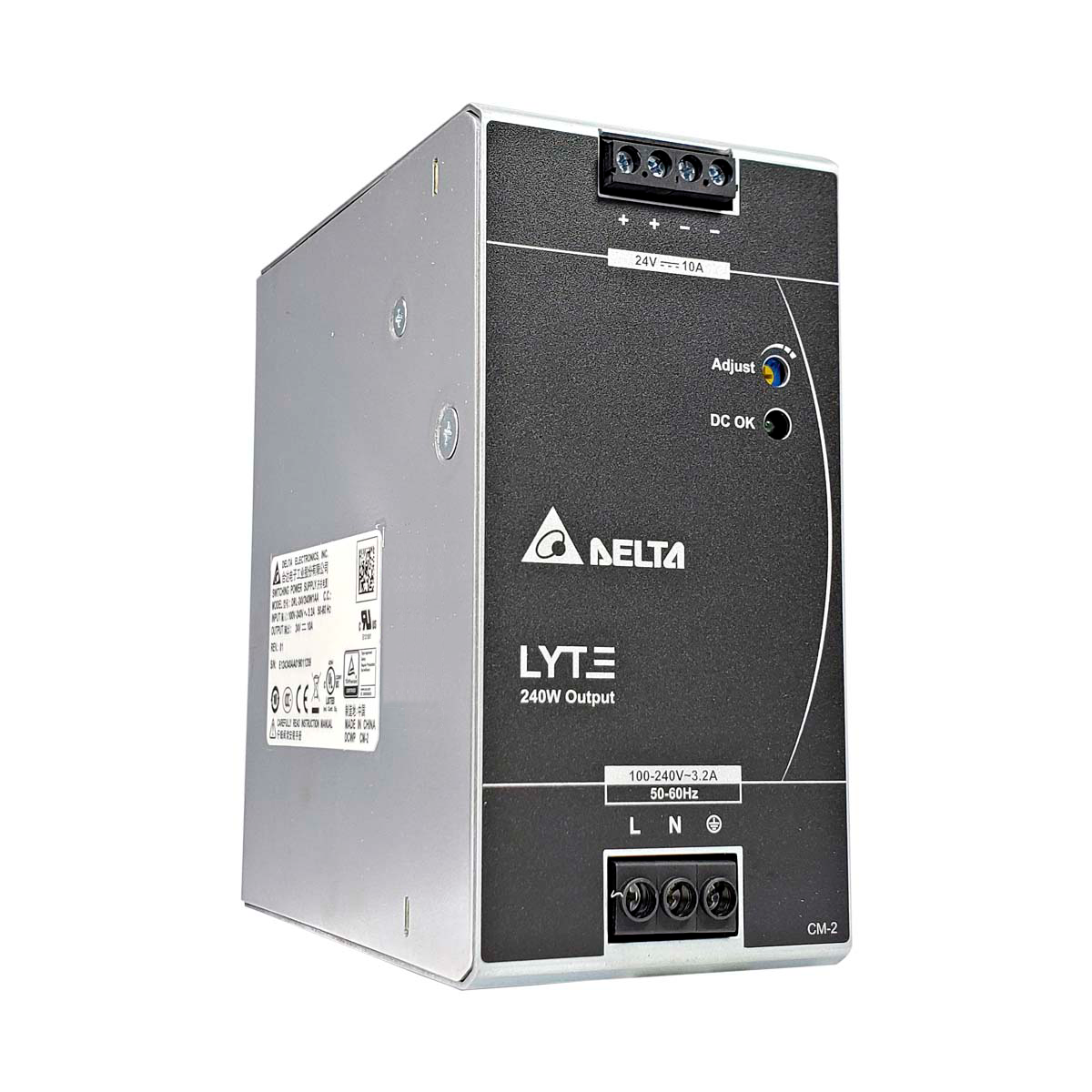 Fonte Chaveada | 85...264VAC 240W 10A | DRL-24V240W1AA | Delta