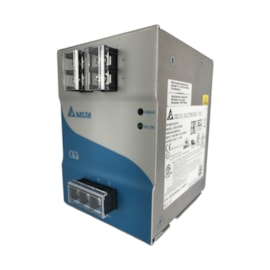 Fonte Chaveada Delta DRP024V240W1AA 240W 10A 24V Trilho DIN Fonte Chaveada Delta DRP024V240W1AA 240W 10A 24V Trilho DIN