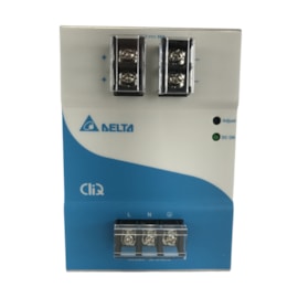 Fonte Chaveada Delta DRP024V240W1AA 240W 10A 24V Trilho DIN Fonte Chaveada Delta DRP024V240W1AA 240W 10A 24V Trilho DIN