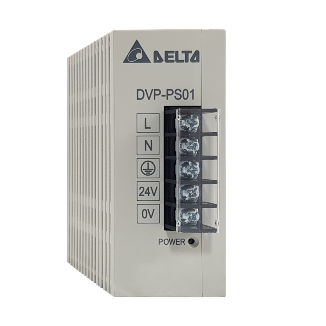 Fonte de Alimentação Delta DVPPS01 Monofásica 100/240V 1A Fonte de Alimentação Delta DVPPS01 Monofásica 100/240V 1A