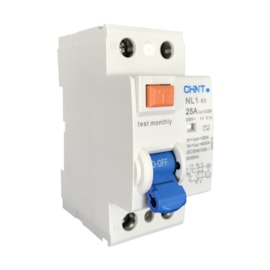 Interruptor Diferencial Residual | NL1-63 2P 25A 30mA | Chint Interruptor Diferencial Residual | NL1-63 2P 25A 30mA | Chint