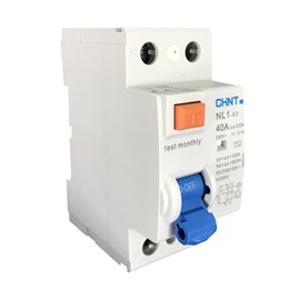Interruptor Diferencial Residual | NL1-63 2P 40A 30mA | Chint