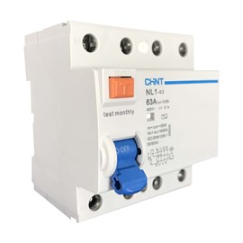Interruptor Diferencial Residual | NL1-63 4P 63A 30mA | Chint