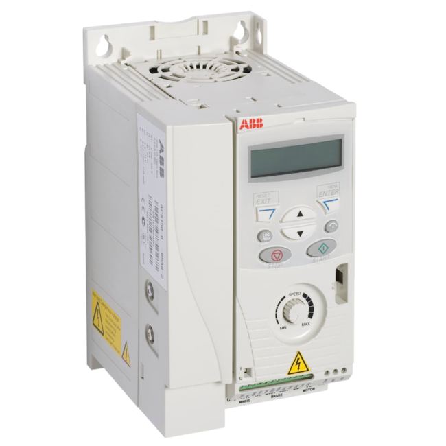 Inversor de Frequência ABB ACS150-03E-09A8-2 3F 3,0CV 9,8A 220V Inversor de Frequência ABB ACS150-03E-09A8-2 3F 3,0CV 9,8A 220V