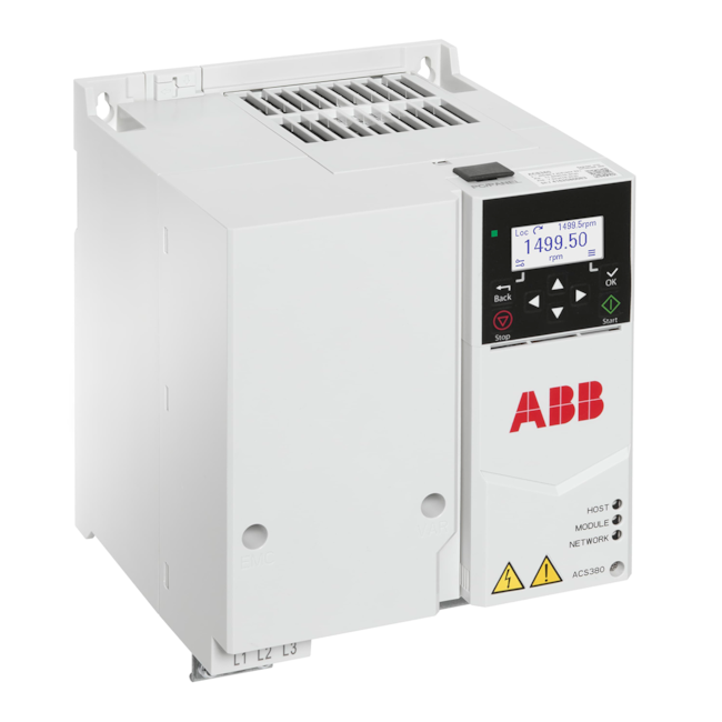 Inversor de Frequência ABB ACS380-040S-17A5-2 3F 4kW 17,5A 220V Inversor de Frequência ABB ACS380-040S-17A5-2 3F 4kW 17,5A 220V