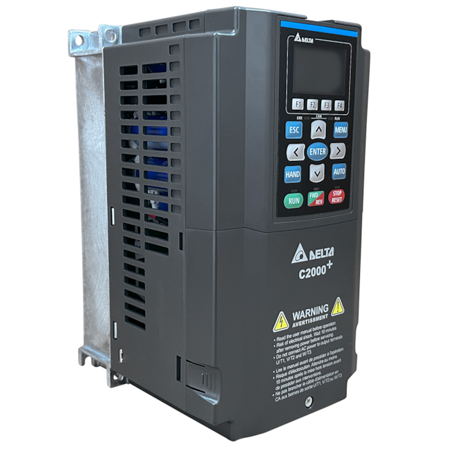 Inversor de Frequência Delta VFD022C43A-21 3F 3CV 6A 480V Inversor de Frequência Delta VFD022C43A-21 3F 3CV 6A 480V