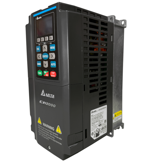 Inversor de Frequência Delta VFD022CH43A-21 3F 3CV 6A 480V Inversor de Frequência Delta VFD022CH43A-21 3F 3CV 6A 480V