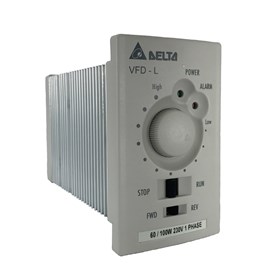Inversor de Frequência Monofásico Delta 0.1CV 0.8A 220V VFD001L21A