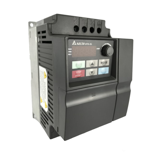 Inversor de Frequência Monofásico Delta 3CV 11A 220V VFD022EL21A Inversor de Frequência Monofásico Delta 3CV 11A 220V VFD022EL21A