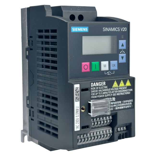 Inversor de Frequência Siemens 6SL3210-5BB13-7UV1 2.3A 0,5CV 200/240V
