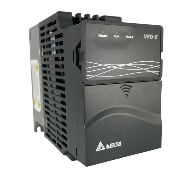 Inversor de Frequência Trifásico Delta 0,5CV 2,5A 220V VFD004E23A Inversor de Frequência Trifásico Delta 0,5CV 2,5A 220V VFD004E23A