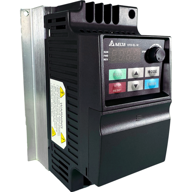 Inversor de Frequência trifásico Delta 1CV 2.5A 380V VFD007EL43W-1 Inversor de Frequência trifásico Delta 1CV 2.5A 380V VFD007EL43W-1