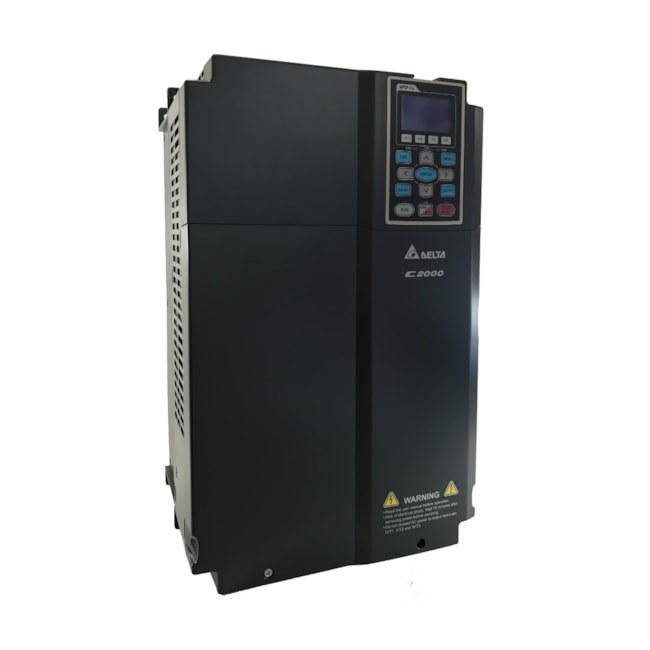 Inversor de Frequência Trifásico Delta 25CV 75A 230V VFD185C23A Inversor de Frequência Trifásico Delta 25CV 75A 230V VFD185C23A