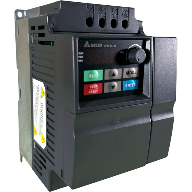 Inversor de Frequência Trifásico Delta 5,5CV 380V VFD040EL43W-1 Inversor de Frequência Trifásico Delta 5,5CV 380V VFD040EL43W-1