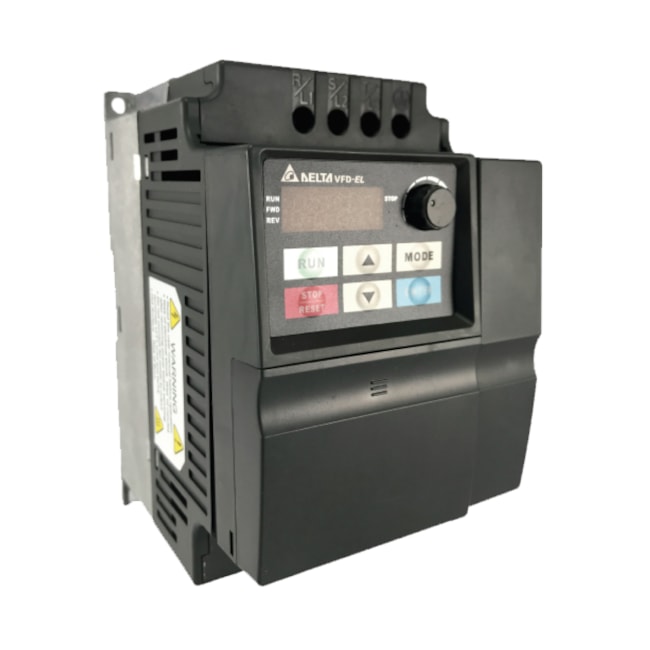 Inversor de Frequência Trifásico Delta 5CV 8,2A 380V VFD037EL43A Inversor de Frequência Trifásico Delta 5CV 8,2A 380V VFD037EL43A