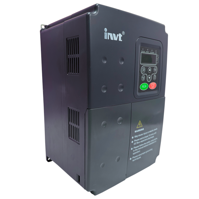 Inversor de Frequência Trifásico INVT 11CV 25A 380-480V CHF100A-7R5G/011P-4 Inversor de Frequência Trifásico INVT 11CV 25A 380-480V CHF100A-7R5G/011P-4